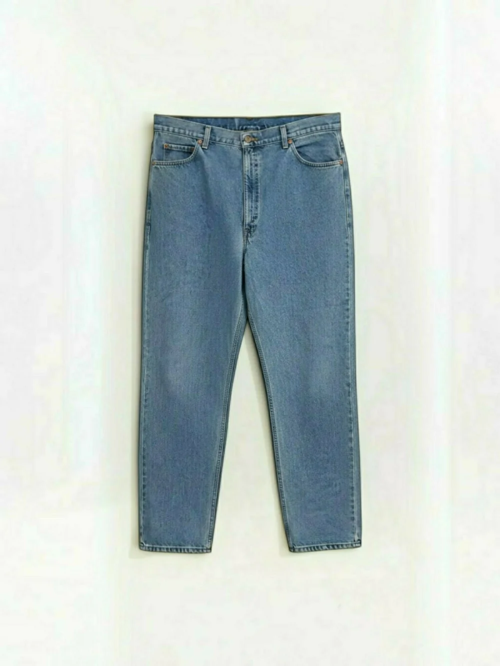 Vtg 1990 Levis 505 Orange Tab Jeans USA Mens Tag 42x32 Measures 40x32 Blue